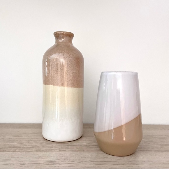 Other - Set of 2 vases boho home decor